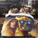 Bumblebee Duvet Cover Pattern Bedding Set Without Filler