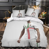 CR7 Cristiano Ronaldo Bedding Set Pattern Quilt Duvet Cover