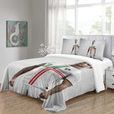 CR7 Cristiano Ronaldo Bedding Set Pattern Quilt Duvet Cover