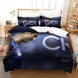 CR7 Cristiano Ronaldo Bedding Set Pattern Quilt Duvet Cover