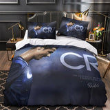 CR7 Cristiano Ronaldo Bedding Set Pattern Quilt Duvet Cover