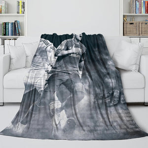 CR7 Cristiano Ronaldo Blanket Flannel Throw Room Decoration