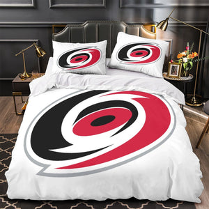 Carolina Hurricanes Bedding Set Quilt Duvet Cover Without Filler