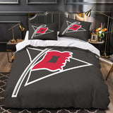 Carolina Hurricanes Bedding Set Quilt Duvet Cover Without Filler