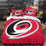 Carolina Hurricanes Bedding Set Quilt Duvet Cover Without Filler