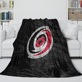 Carolina Hurricanes Blanket Flannel Throw Kids Room Decoration