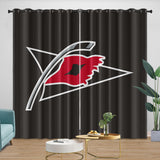 Carolina Hurricanes Curtains Blackout Window Drapes Room Decoration