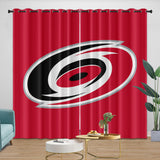 Carolina Hurricanes Curtains Blackout Window Drapes Room Decoration