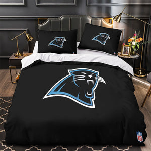 Carolina Panthers Bedding Set Duvet Cover Without Filler