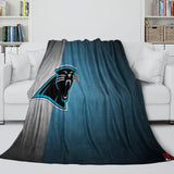Carolina Panthers Blanket Flannel Fleece Throw Room Decoration
