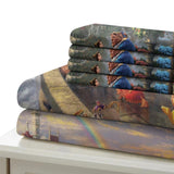 Cartoon Beauty and the Beast Bedding Set Quilt Duvet Cover Without Filler