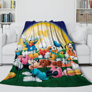 Donald Duck Blanket Flannel Fleece Throw Room Decoration