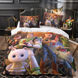 Cartoon Toy Story Pattern Bedding Set Quilt Duvet Cover Without Filler
