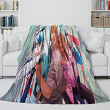 Chainsaw Man Blanket Flannel Fleece Throw Room Decoration