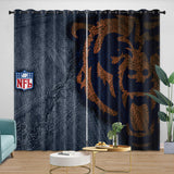 Chicago Bears Curtains Blackout Window Drapes