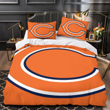 Chicago Bears Duvet Cover Kids Bedding Set Without Filler