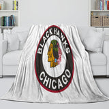 Chicago Blackhawks Blanket Flannel Throw Kids Room Decoration