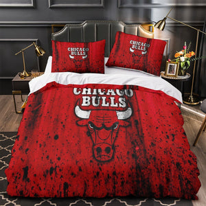 Chicago Bulls Bedding Set Duvet Cover Without Filler