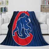 Chicago Cubs Blanket Flannel Throw Room Decoration