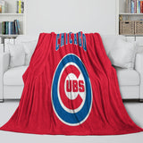 Chicago Cubs Blanket Flannel Throw Room Decoration