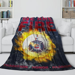 Chicago Fire Soccer Club Blanket Flannel Fleece Throw Room Decoration