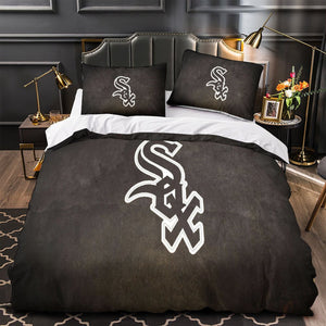 Chicago White Sox Bedding Set Quilt Cover Without Filler