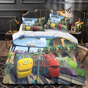 Chuggington Bedding Set Duvet Cover Without Filler