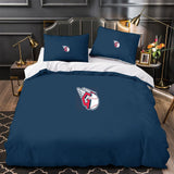 Cleveland Guardians Bedding Set Quilt Cover Without Filler