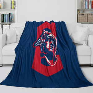 Cleveland Guardians Blanket Flannel Throw Room Decoration