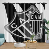Clube Atlético Mineiro Curtains Blackout Window Drapes Room Decoration