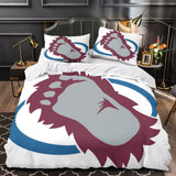 Colorado Avalanche Bedding Set Quilt Duvet Cover Without Filler