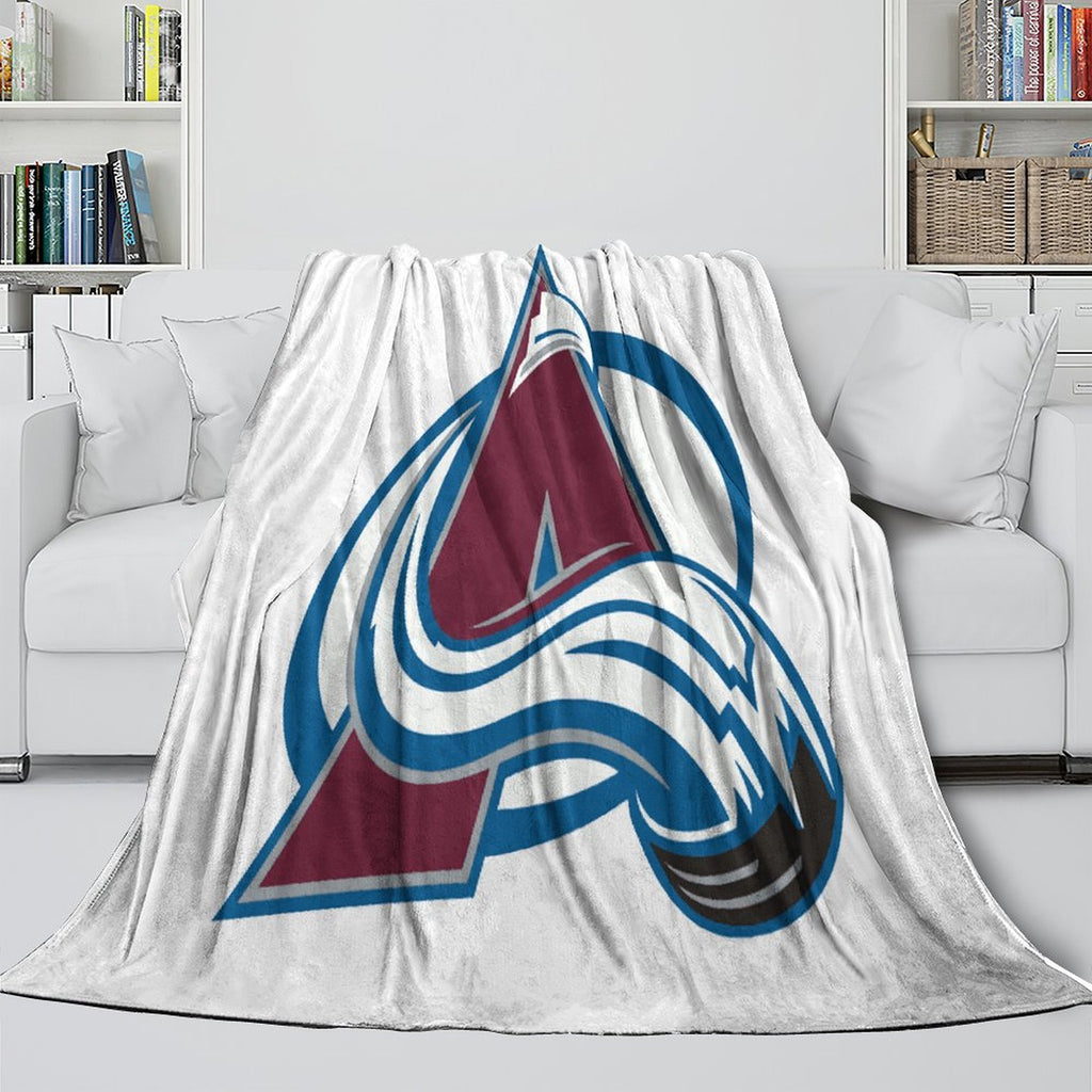 Colorado Avalanche Blanket Flannel Throw Kids Room Decoration