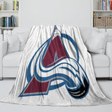 Colorado Avalanche Blanket Flannel Throw Kids Room Decoration