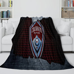 Colorado Rapids Blanket Flannel Fleece Throw Room Decoration