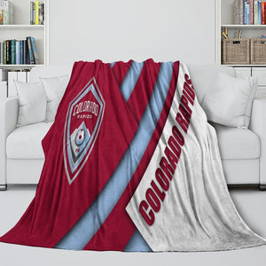 Colorado Rapids Blanket Flannel Fleece Throw Room Decoration