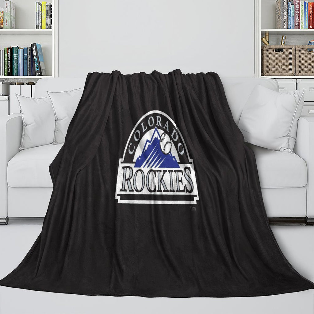 Colorado Rockies Blanket Flannel Throw Room Decoration