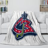 Columbus Blue Jackets Blanket Flannel Throw Kids Room Decoration