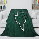 Dallas Stars Blanket Flannel Throw Kids Room Decoration