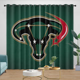 Dallas Stars Curtains Blackout Window Drapes Room Decoration