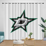 Dallas Stars Curtains Blackout Window Drapes Room Decoration