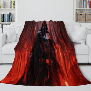 Darth Vader Blanket Flannel Throw Room Decoration