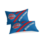 Detroit Pistons Bedding Set Duvet Cover Without Filler