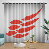 Detroit Red Wings Curtains Blackout Window Drapes Room Decoration