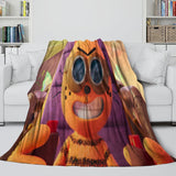 Dog Man Blanket Flannel Throw Room Decoration