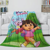 Dora the Explorer Blanket Flannel Fleece Throw Kids Room Decoration