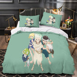 Dr Stone Hd Anime Bedding Set Duvet Cover Without Filler