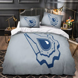 Edmonton Oilers Bedding Set Quilt Duvet Cover Without Filler