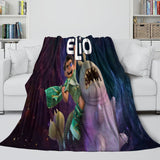 Elio Pattern Blanket Flannel Throw Room Decoration