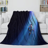 Elio Pattern Blanket Flannel Throw Room Decoration