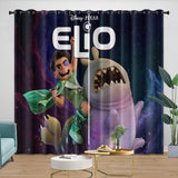Elio Pattern Curtains Blackout Window Drapes Room Decoration